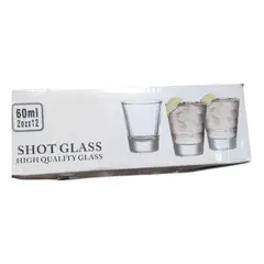 GENERICO - Set De 6 Vasos Shot Boston 60ml
