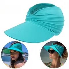 TIOZONEY - Sombrero de plástico transparente de color transparente