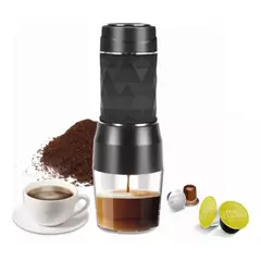 GENERICO - Maquina Cafe Expreso Portatil Manual 3 En 1 Capsulas Nesspreso 80ML