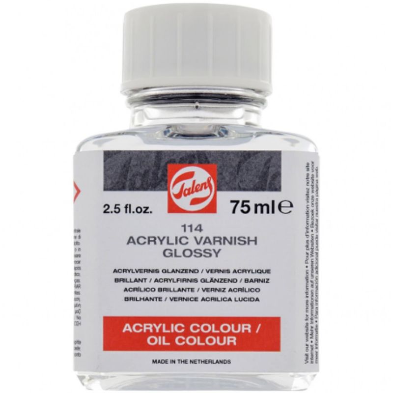 Royal Talens - Barniz para Acrílico y Óleo Talens Brillante 75ml