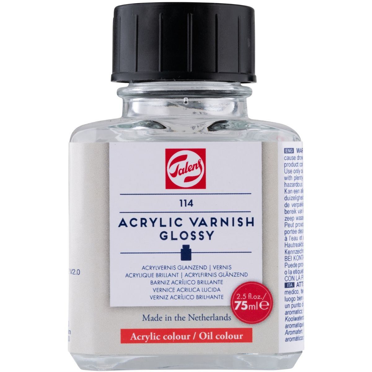 Royal Talens - Barniz para Acrílico y Óleo Talens Brillante 75ml