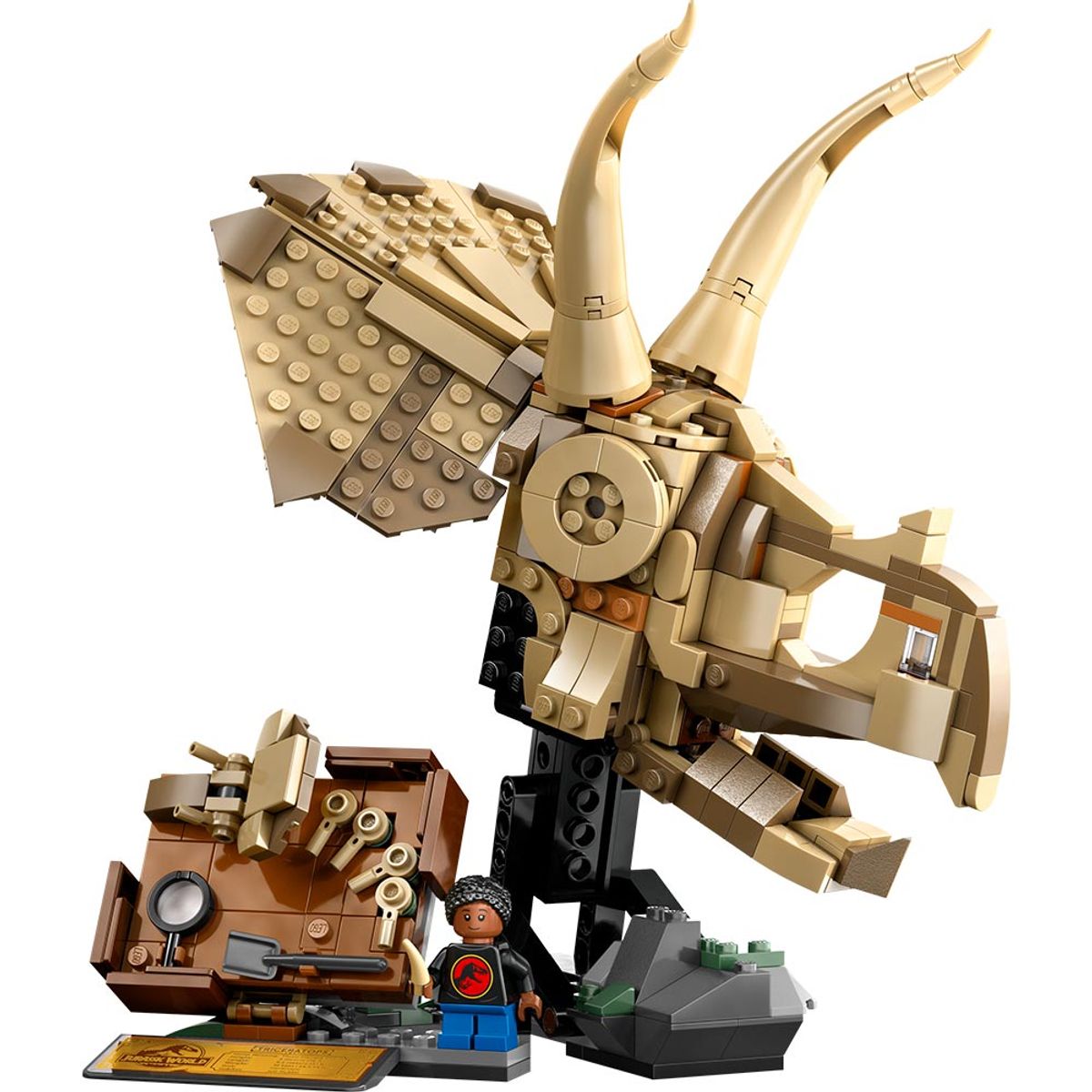 LEGO - LEGO Fósiles de Dinosaurio: Cráneo de Triceratops (76969)