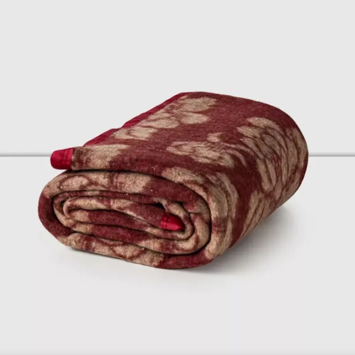 ILLUSIONS - Frazada Eco Jacquard Cannon (Apto 1 Pl Y 1.5) FLORAL BURDEO