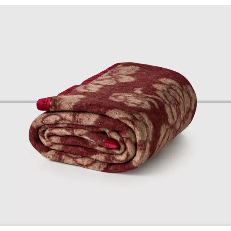 ILLUSIONS - Frazada Eco Jacquard Cannon (Apto 1 Pl Y 1.5) FLORAL BURDEO