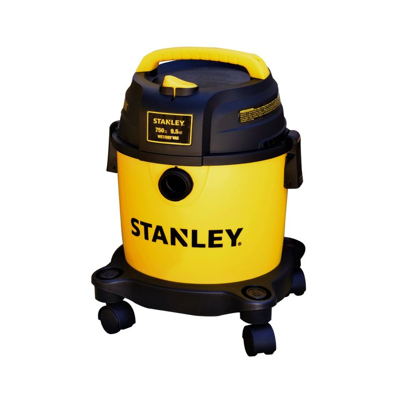 STANLEY - Aspiradora STANLEY para super secas o mojadas 750W. Tanque de 9,45 lts