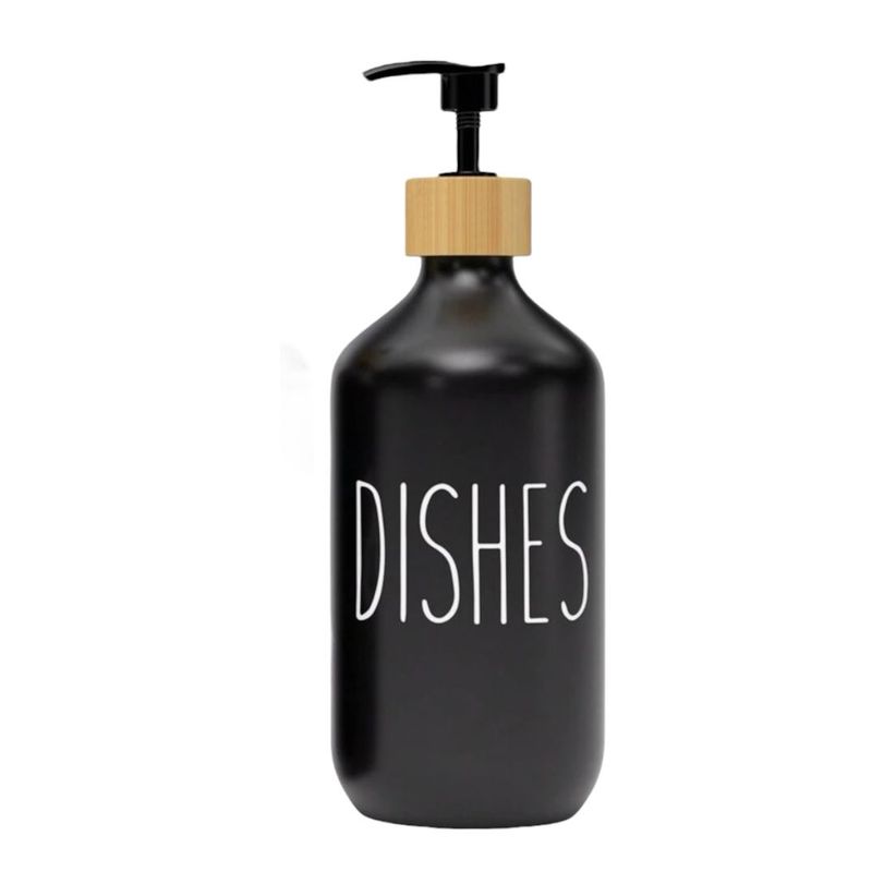 OEM - Dispensador Jabón Baño Alcohol Gel Decorativo Hands Dishes