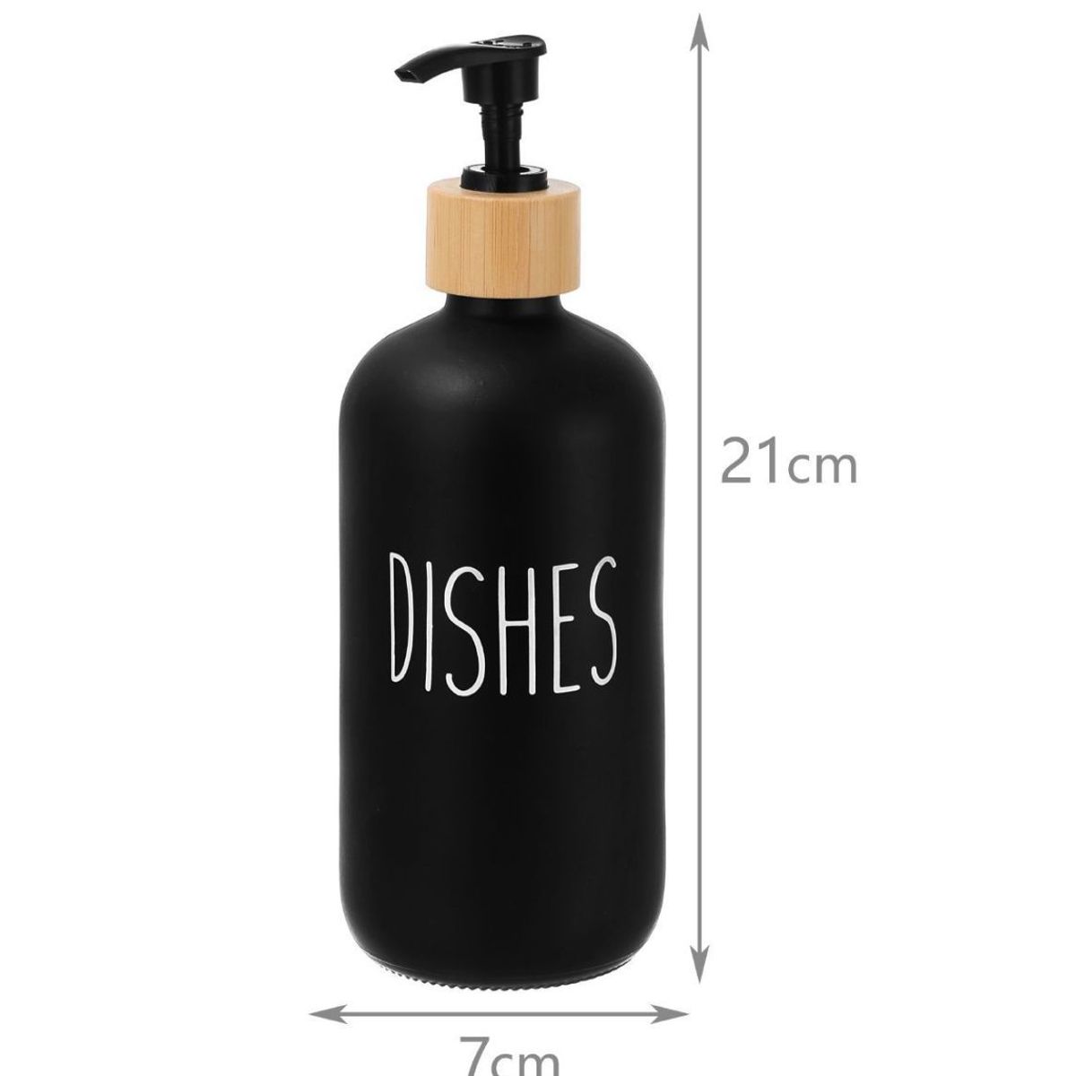 OEM - Dispensador Jabón Baño Alcohol Gel Decorativo Hands Dishes