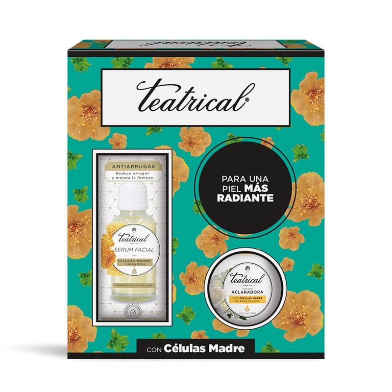TEATRICAL - Pack Teatrical Serum Jalea Real + Aclarante 100g