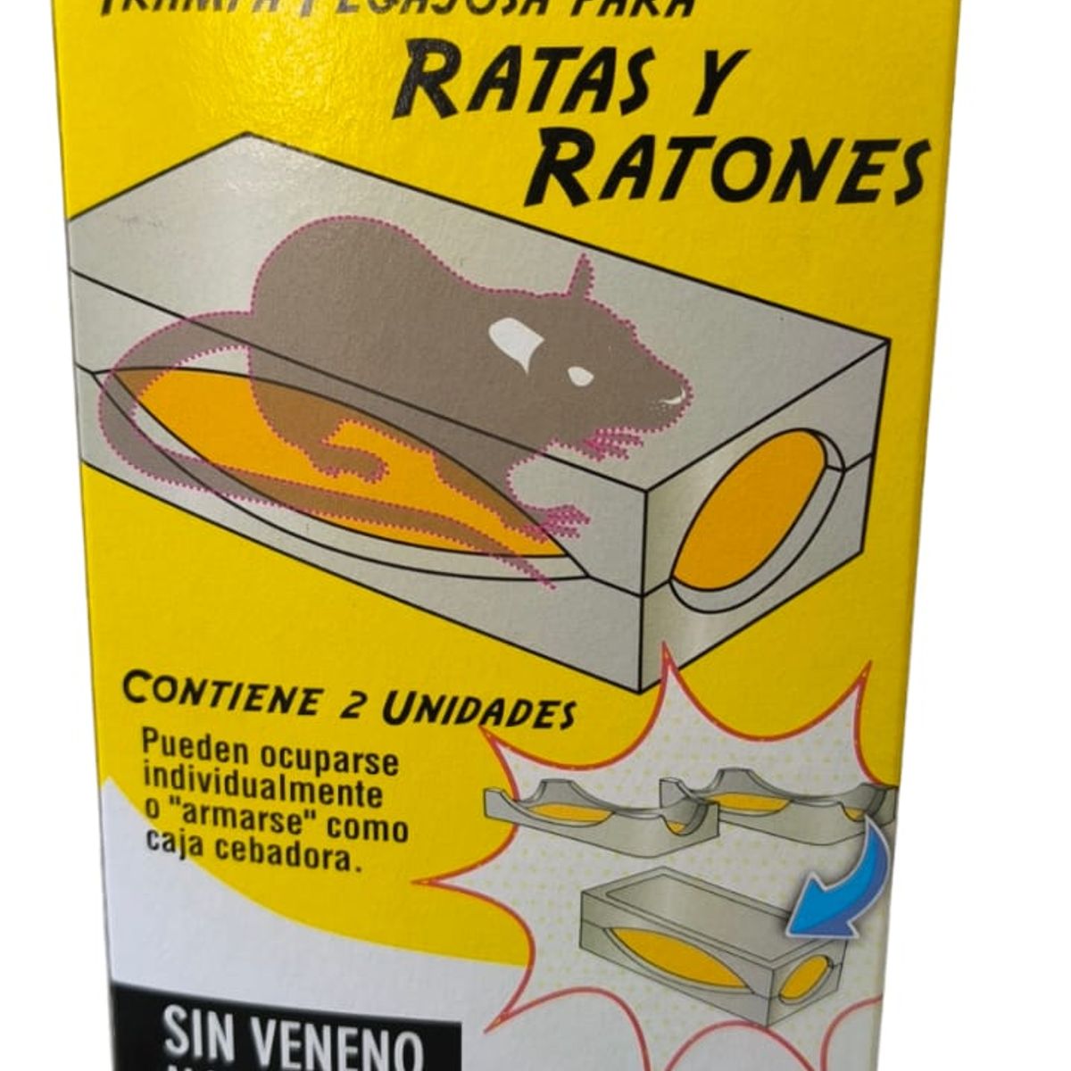 GENERICO - TRAMPA PEGAJOSA RATAS Y RATONES