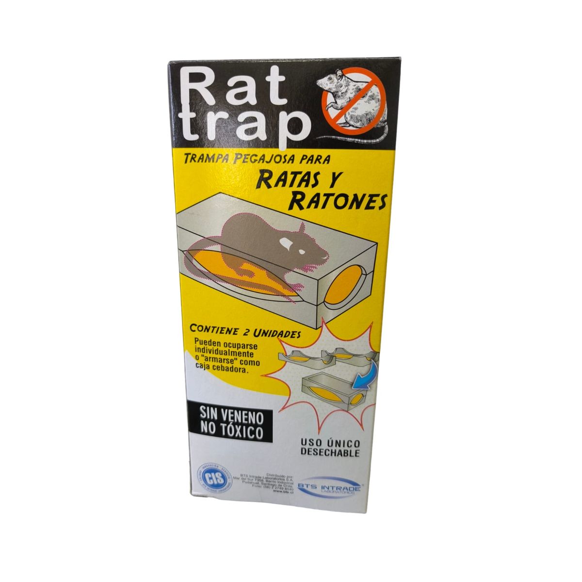 GENERICO - TRAMPA PEGAJOSA RATAS Y RATONES