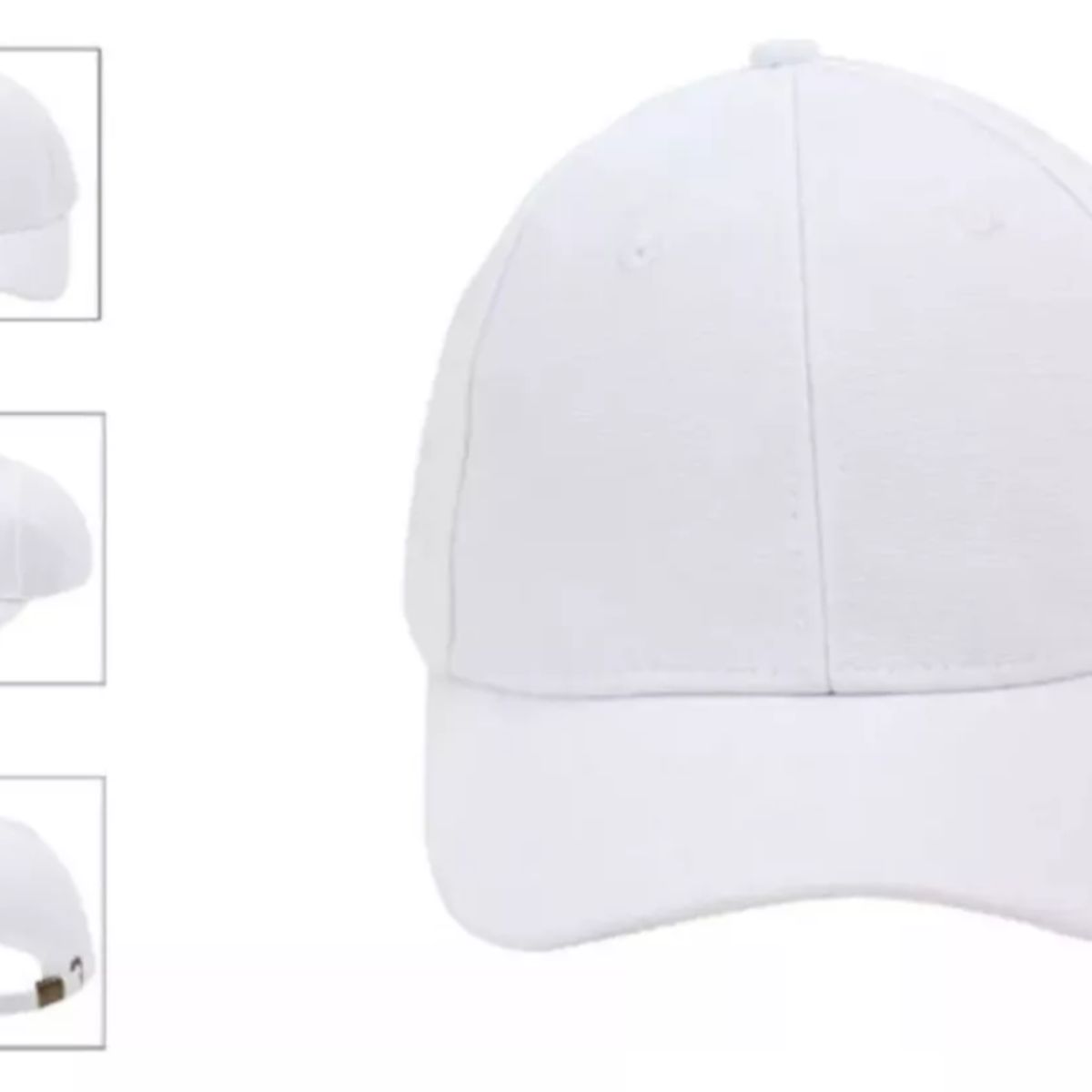 TIOZONEY - Gorro Jockey Denim Algodón Para Estampar O Bordado