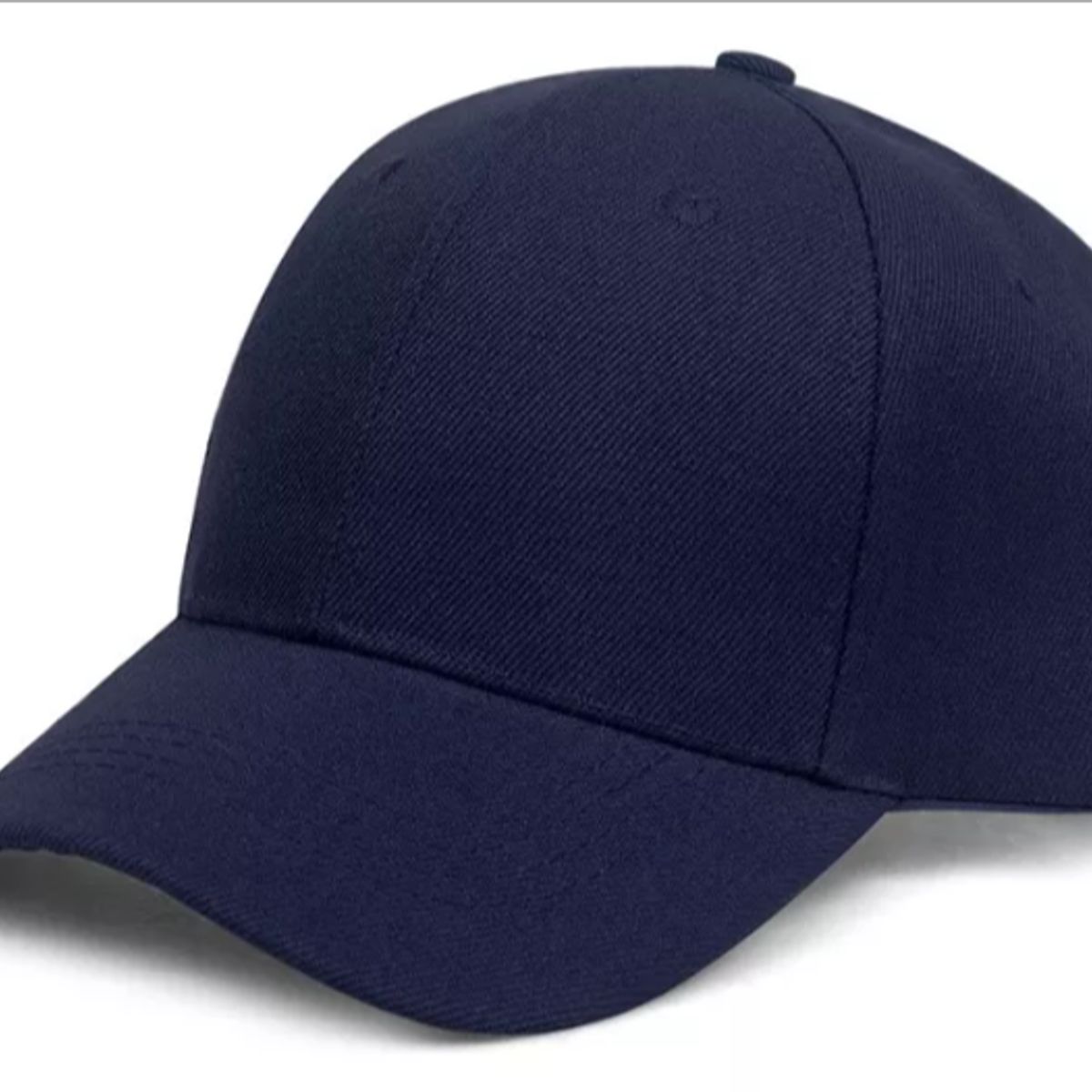 TIOZONEY - Gorro Jockey Denim Algodón Para Estampar O Bordado