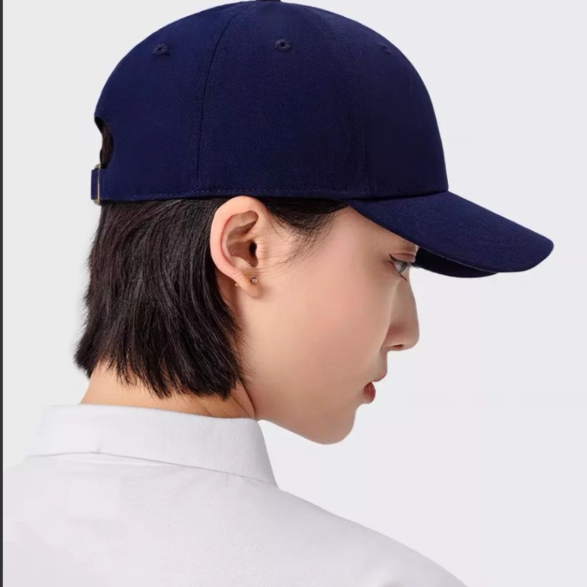 TIOZONEY - Gorro Jockey Denim Algodón Para Estampar O Bordado