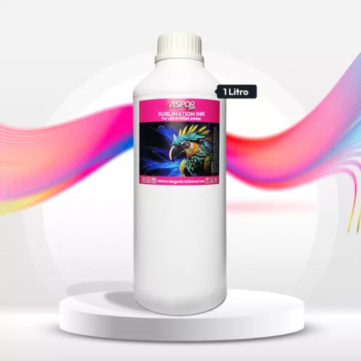 GENERICO - Tinta Para Sublimación 1000ml Color Universal Premium Magenta