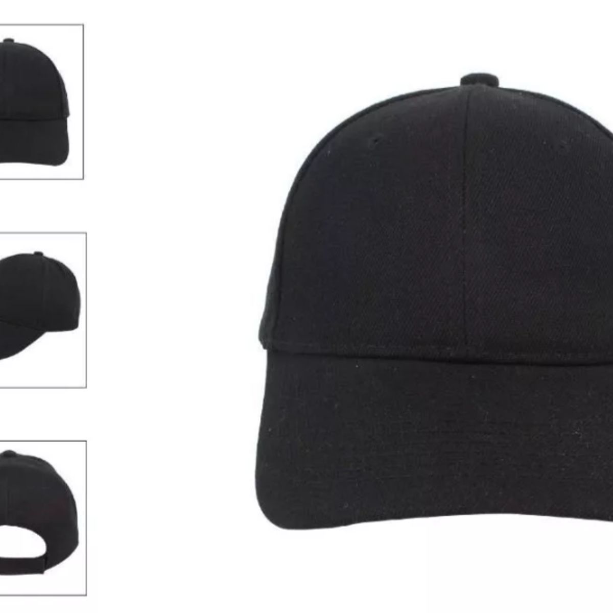 TIOZONEY - Gorro Jockey Denim Algodón Para Estampar O Bordado