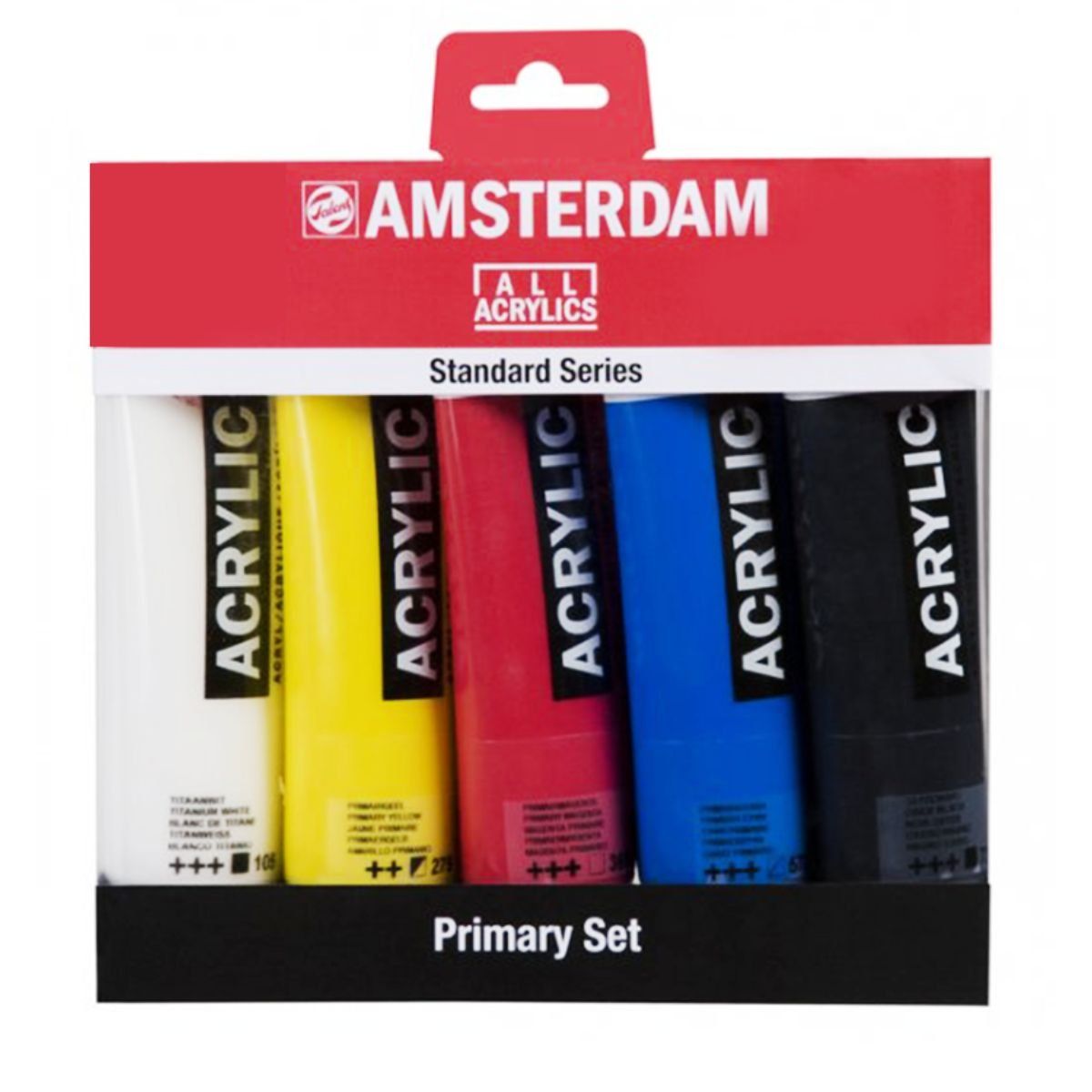 AMSTERDAM - Acrílico Amsterdam Pack 5 Colores 120ml Primarios