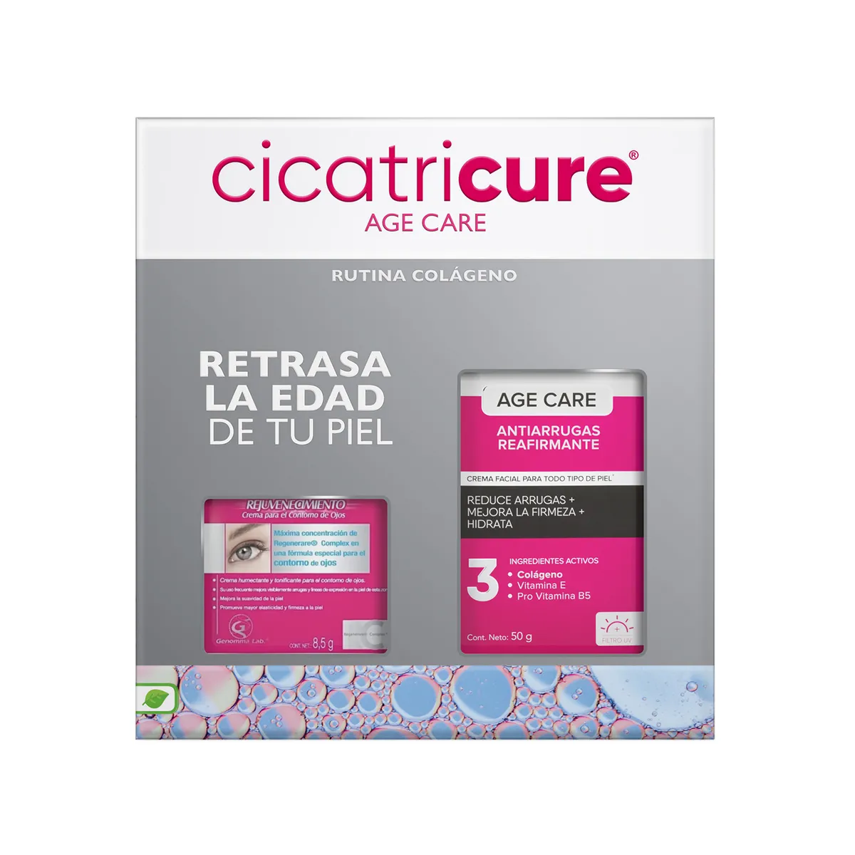 CICATRICURE - Pack Cicatricure Age Care Reafirmante+Cicatricure Ojos 8,5Gr