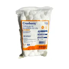 CRANBERRY - Tórulas de algodón 0.5 gramos 400 unidades