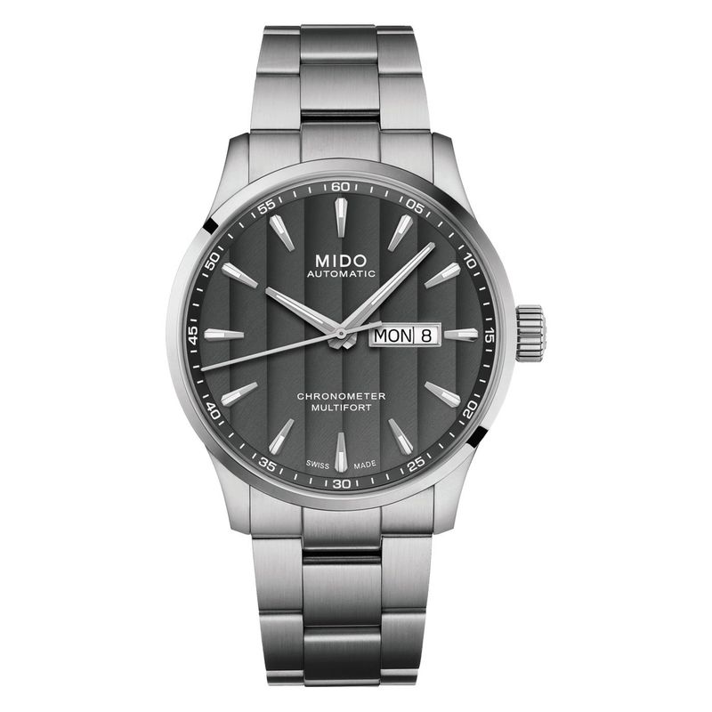 MIDO - Reloj Mido Multifort Crono Acero Negro
