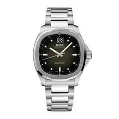 MIDO - Reloj Multifort TV Big Date Acero Grafito