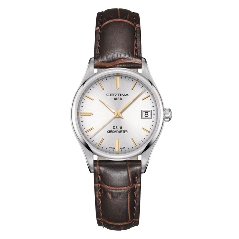 CERTINA - Reloj Certina DS 8 Cuero Café