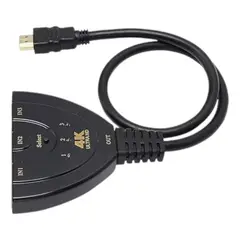 GENERICO - Switch HDMI 4k 3 puertos. Switch HDMI 4k 3 puertos.