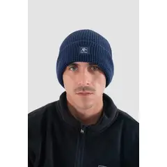 KAYA UNITE - Gorro Beanie Waffle Logo Navy