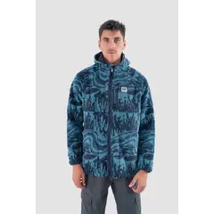 KAYA UNITE - Polerón Chiporro Hombre Hood Morro Teal