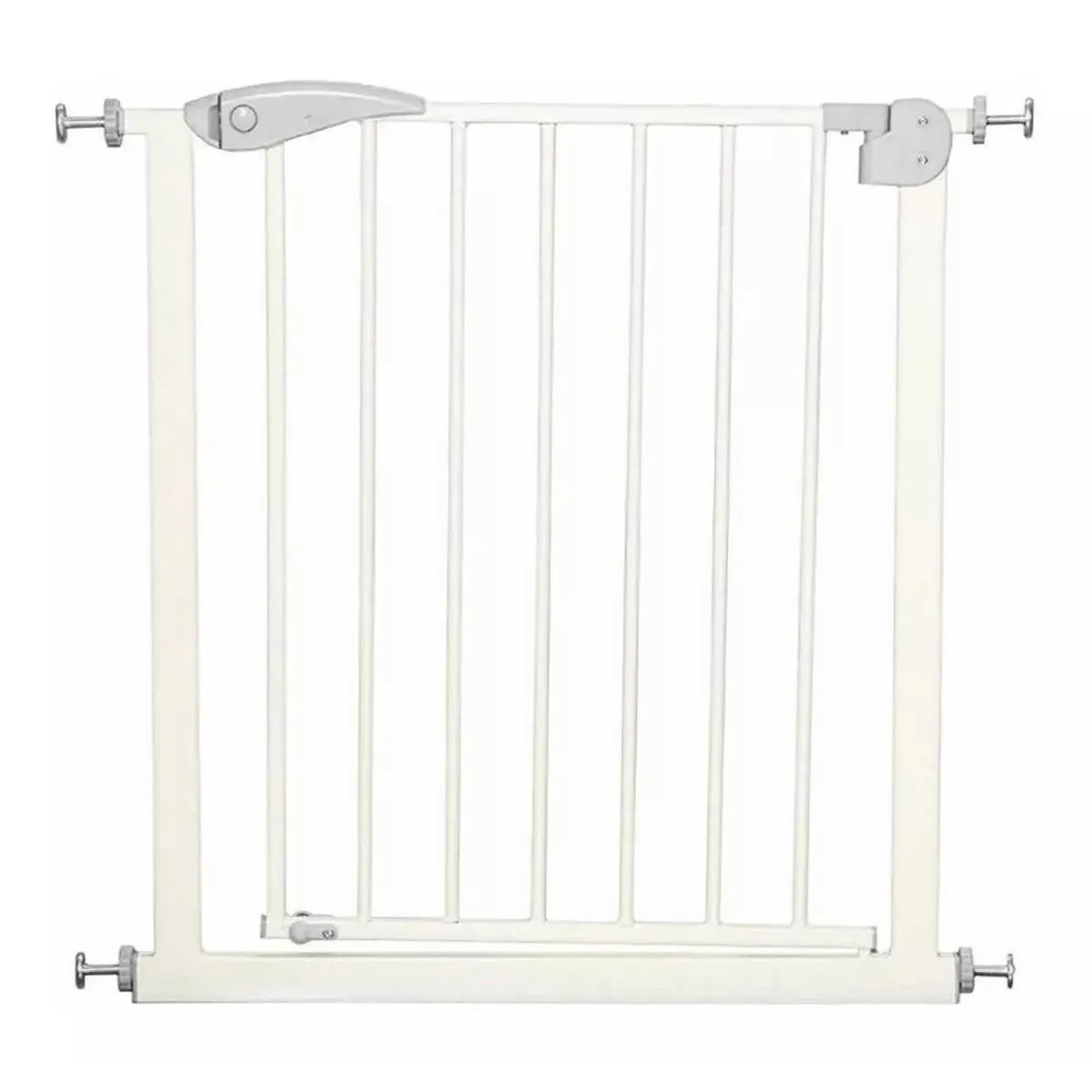 GENERICO - Reja Seguridad Escalera Puerta Bebes Mascotas 63-70 Cm