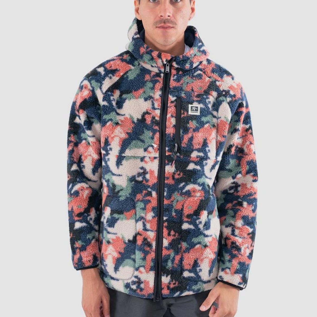 KAYA UNITE - Polerón Chiporro Hombre Hood Geo Navy