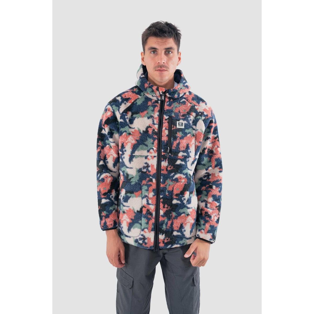 KAYA UNITE - Polerón Chiporro Hombre Hood Geo Navy