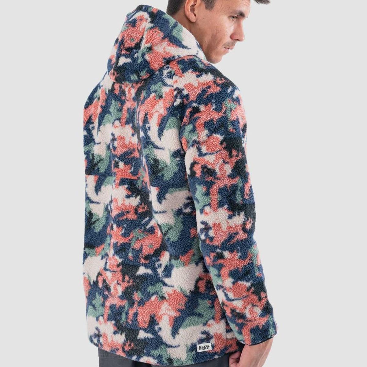 KAYA UNITE - Polerón Chiporro Hombre Hood Geo Navy