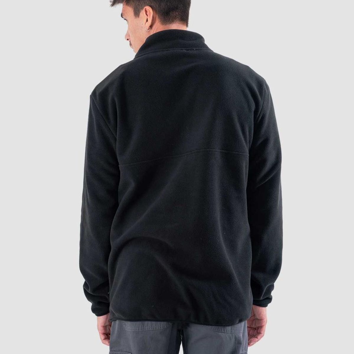 KAYA UNITE - Polar Hombre Half Zip Negro