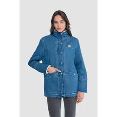 KAYA UNITE - Chaqueta Mujer Amancai Denim