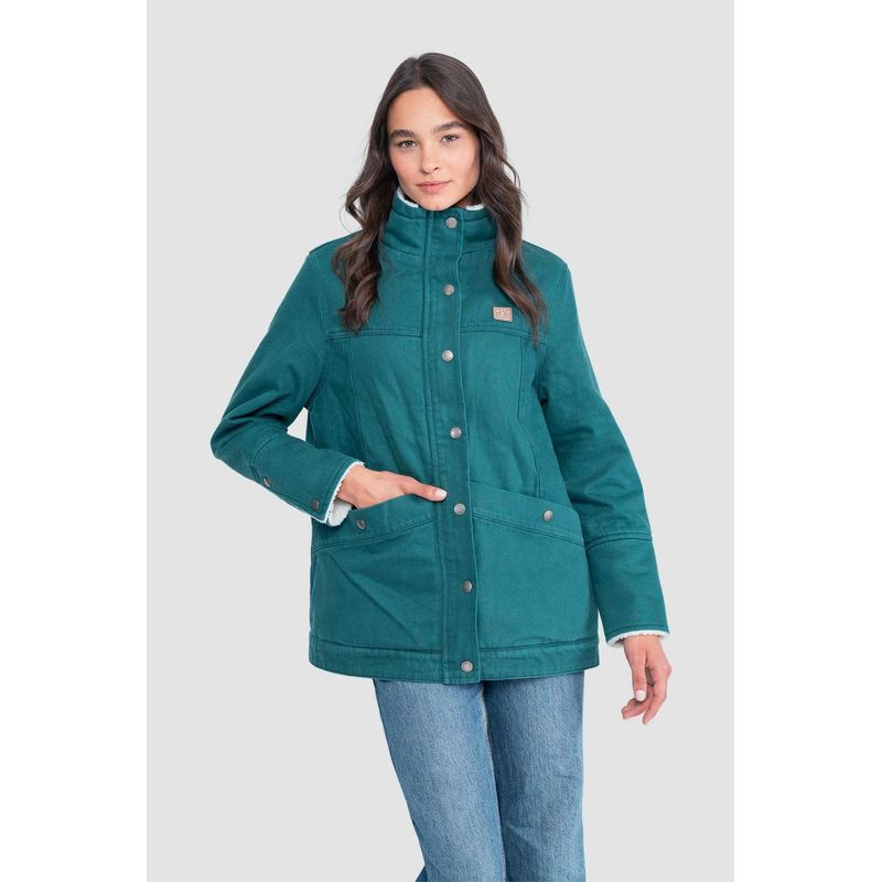 KAYA UNITE - Chaqueta Mujer Amancai Petrol