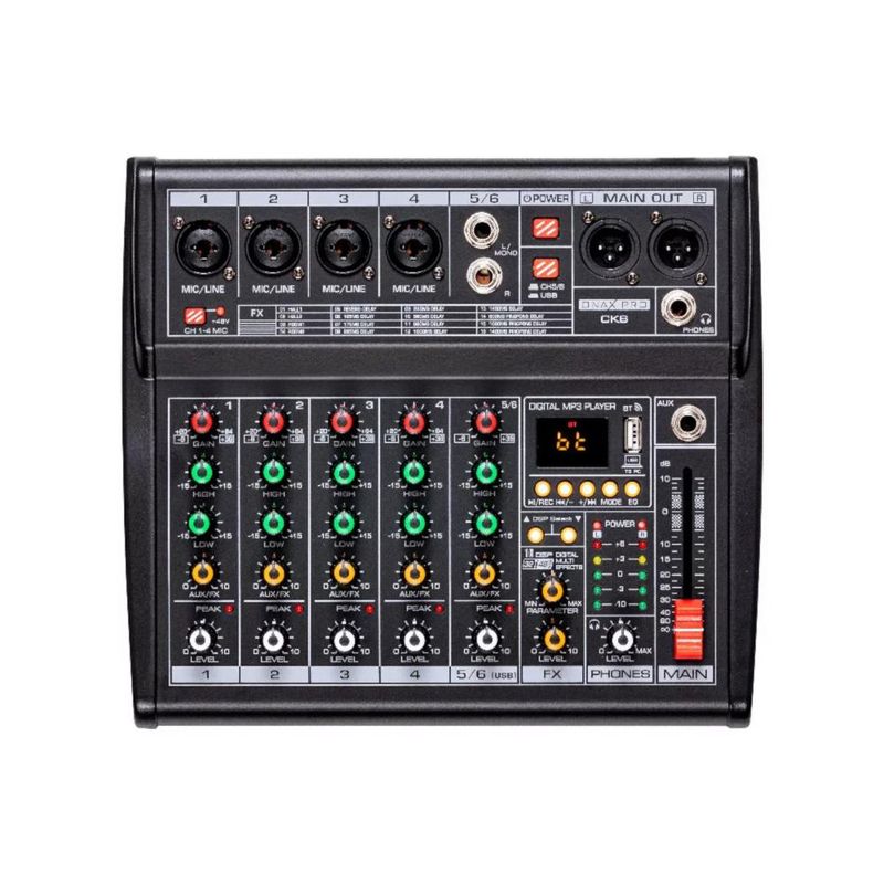 GENERICO - Mixer Analogo 6 canales Onax Pro CK6