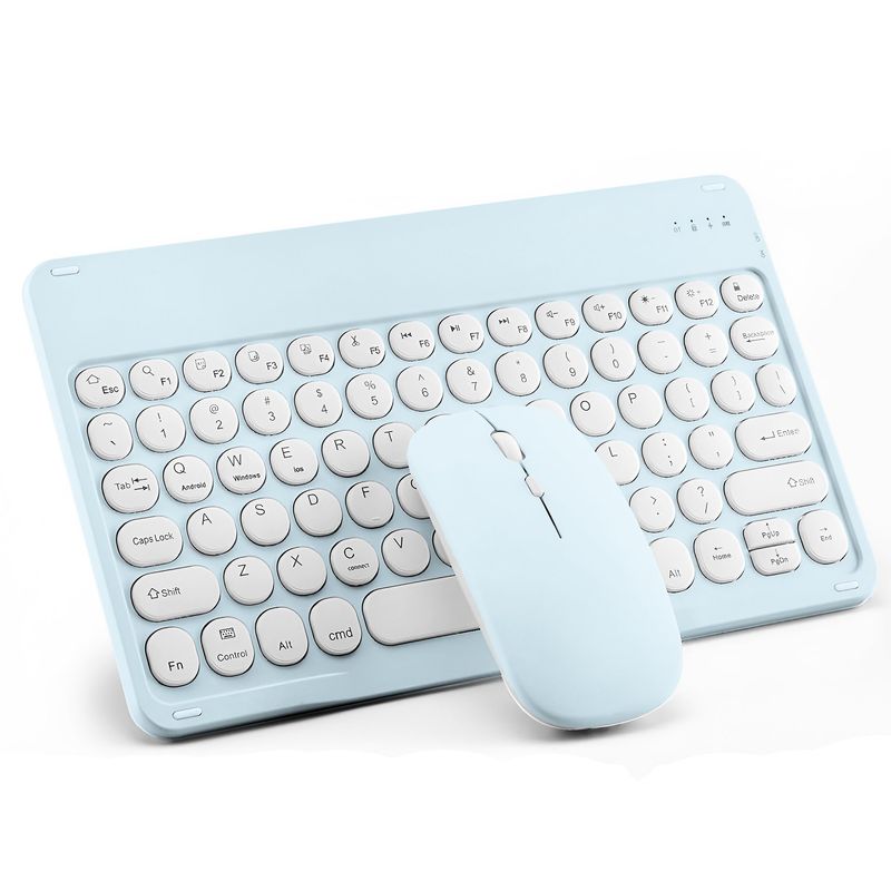GENERICO - Teclado Para Mac iPad Tablet Pack Teclado + Mouse Inalambrico