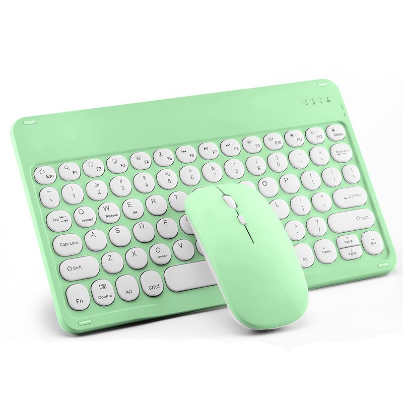 GENERICO - Teclado Para Mac iPad Tablet Pack Teclado + Mouse Inalambrico