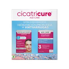 CICATRICURE - Sérum Ant Hid 30Ml+Age Care Cre Humectante 50Gr.-
