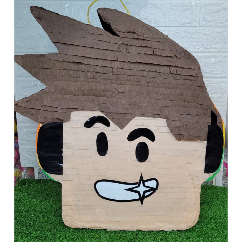 GENERICO - Piñata Decorativa de Cumpleaños Roblox niño