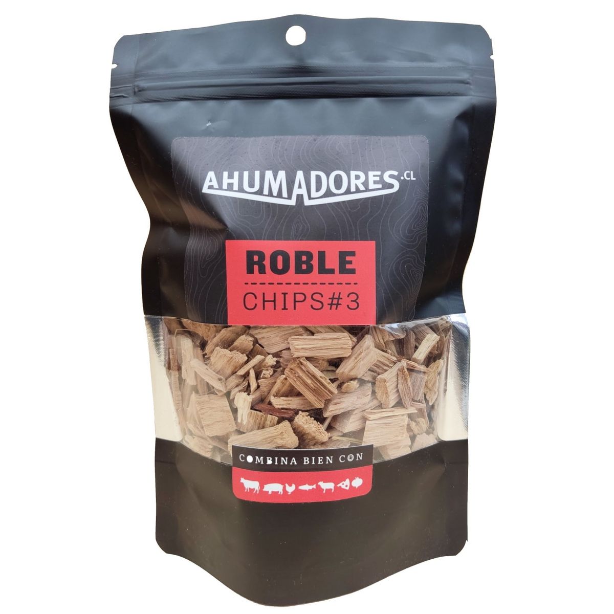 GENERICO - Pack 3 Chip #3 Madera para Ahumar 10-25mm