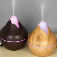 GENERICO - Humidificador montaña nevada veta madera 200 ml