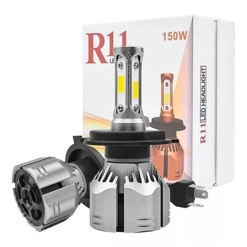 TIOZONEY - Kit Luces Ampolleta Led Auto R11 H4