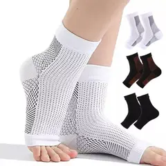 TIOZONEY - 3 Pares De Calcetines Para Neuropatía Mangas De Compresión