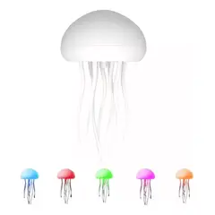 TIOZONEY - Lámpara de mesa de medusas recargable