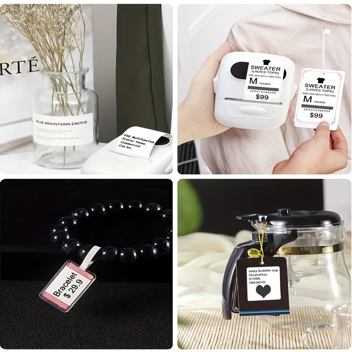 TIOZONEY - Impresora térmica portátil P50