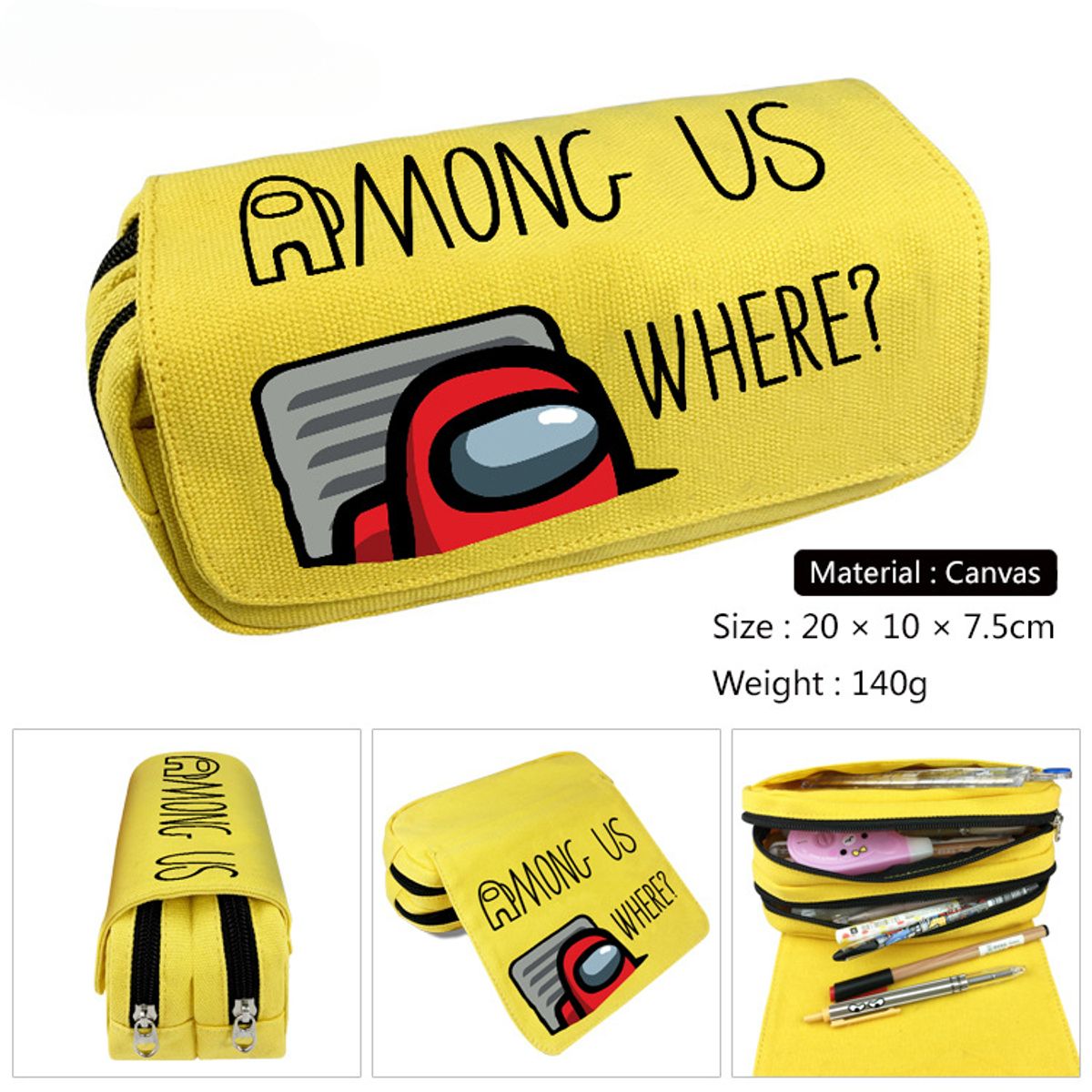 TIOZONEY - Estuche Para Lapices Escolar Gran Capacidad del astronauta