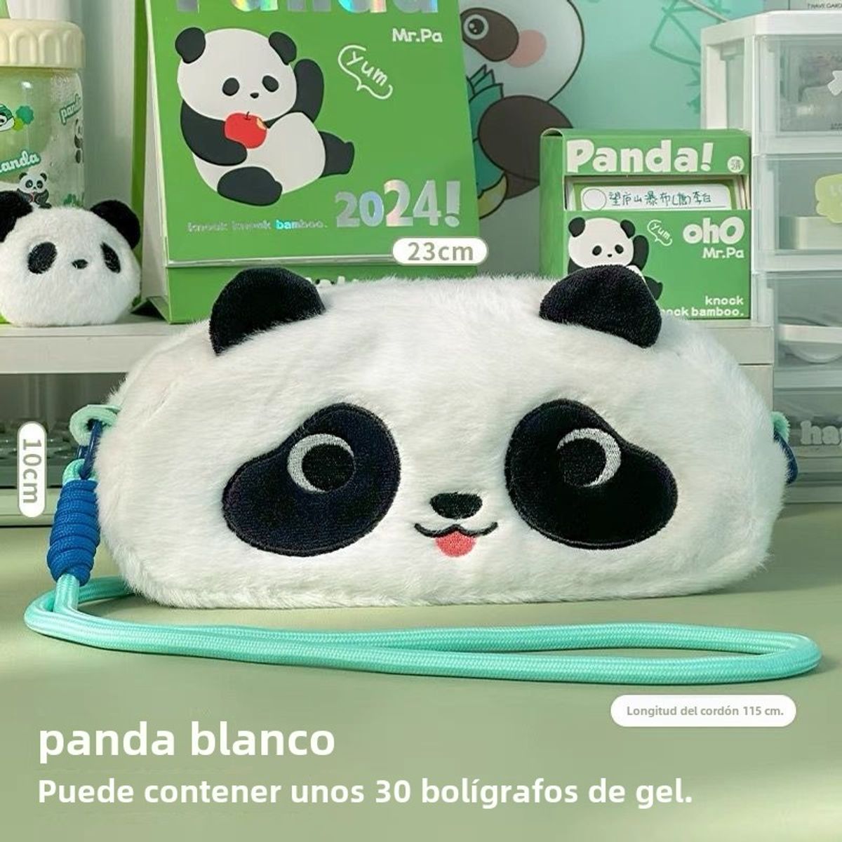 TIOZONEY - Estuche para bolígrafo de estudiante Panda