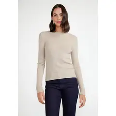 CANADIENNE - Sweater Mujer Acrílico Beige