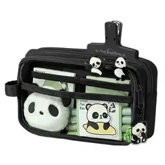 TIOZONEY - Estuche para bolígrafo de estudiante Panda